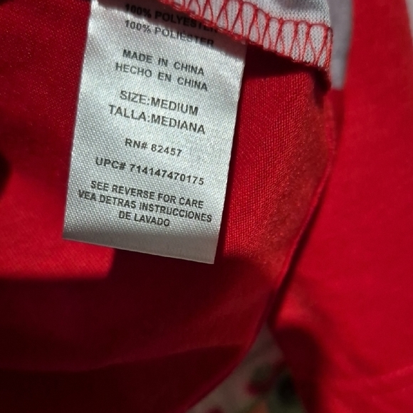 Star Wars  Pajamas - Red and White - Picture 6 of 7